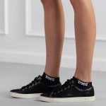 Women's Jacquard Logo Ankle Socks - Image 3