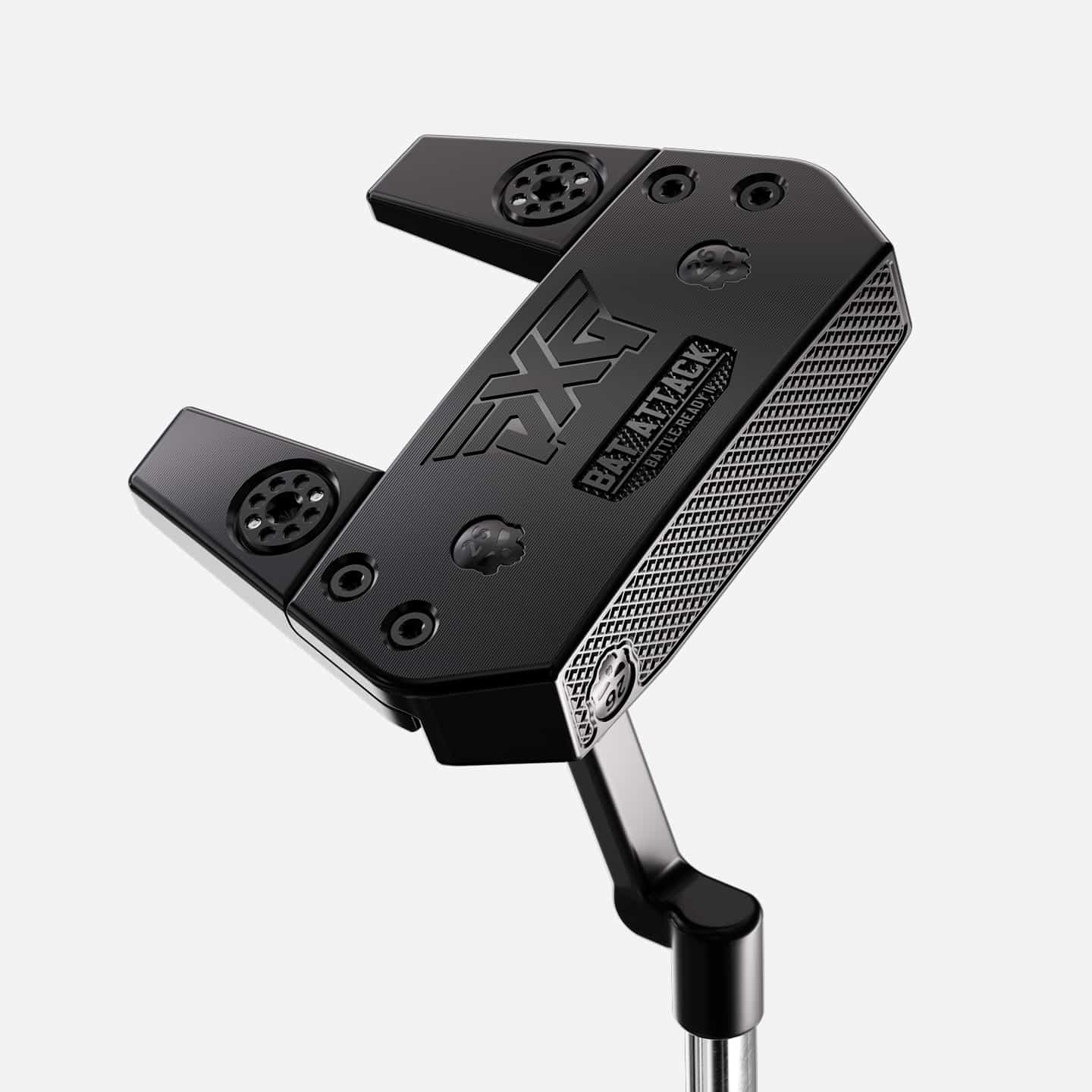 BattleReady-II-Bat-Attack-Putter-Darkness-Straight-50_151991ac-14c1-496c-8f23-45634a189dce Battle Ready II RH Bat Attack - Black - Image 1
