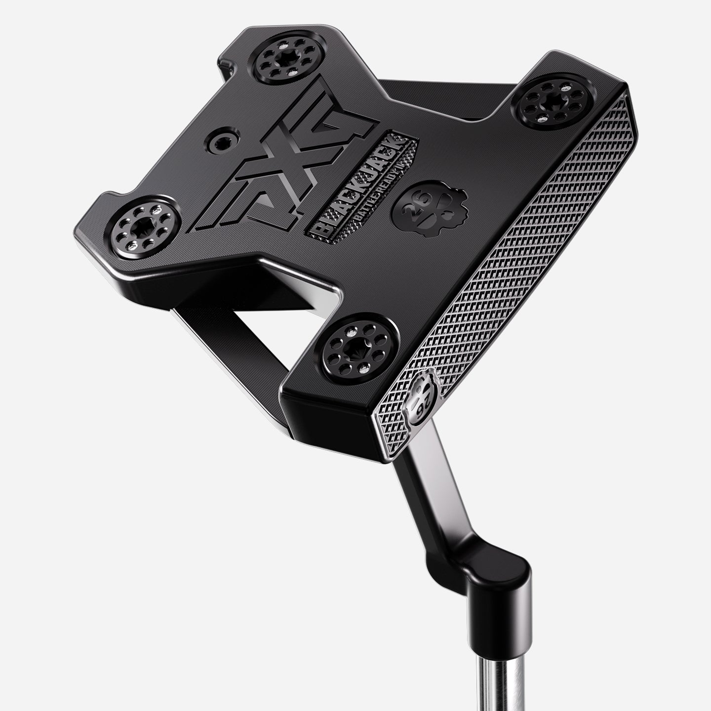 BattleReady-II-Blackjack-Putter-Darkness-Beauty_0dfe1fdc-6077-400f-b986-c01b50701ba8 Custom Battle Ready II Blackjack Putter - Black - Image 1