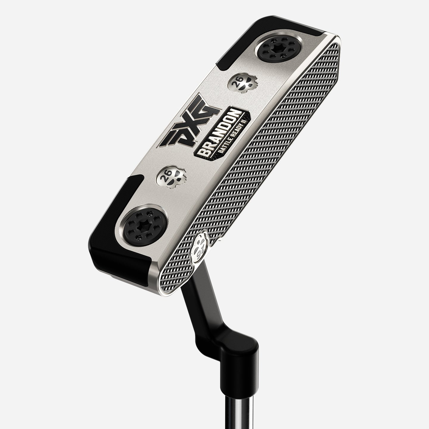BattleReady-II-Brandon-Putter-Beauty_112dec37-8784-4a76-8e7e-9b381970a1dc Pre-Built Battle Ready II Brandon Putter - Right-Handed - Platinum - Image 1
