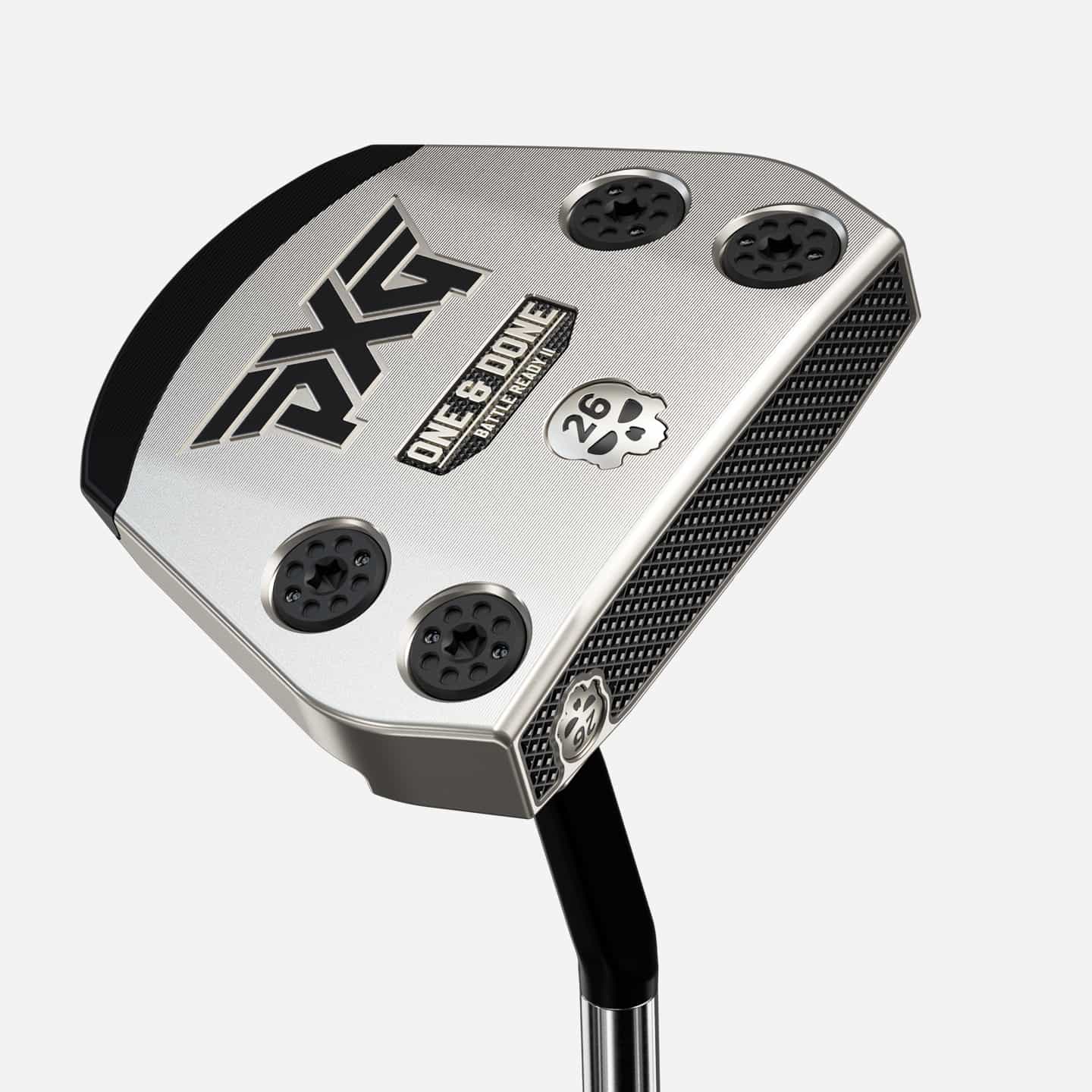 BattleReady-II-One-And-Done-Putter-Straight-50_6ad82a7f-ed45-4517-a009-919315445e98 Battle Ready II RH One & Done - Platinum - Image 1