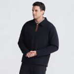 Men's Quilted 1/4 Zip Pullover - Image 5