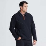 Men's Quilted 1/4 Zip Pullover - Image 7