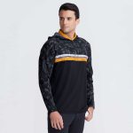 Men's Hooded Fairway Camo Raglan Pullover - Image 6
