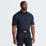 Men's Golf Icons Pin Stripe Polo - Image 11
