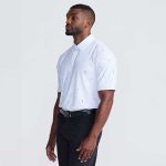 Men's Golf Icons Pin Stripe Polo - Image 7