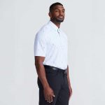 Men's Golf Icons Pin Stripe Polo - Image 8