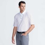 Men's Archive Windowpane Polo - Image 3