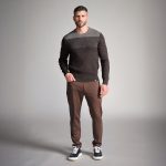 Men's Multi Yarn Mélange Crewneck Sweater - Image 3