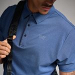 Men's Denim Blue Polo - Image 7