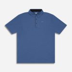 Men's Denim Blue Polo - Image 2