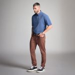 Men's Denim Blue Polo - Image 14