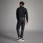 Men's Long Sleeve Shoulder Panel Polo - Image 6