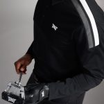Men's Long Sleeve Shoulder Panel Polo - Image 3