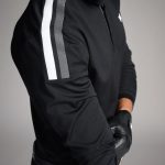 Men's Long Sleeve Shoulder Panel Polo - Image 5
