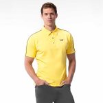 Men's Bonded Chest Stripe Polo - Image 3