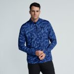 Men's Essential Fairway Camo 1/4 Zip Pullover - Image 5