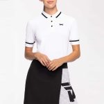 Women's Contrast Sleeve Polo - Image 11