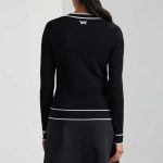 Women's Varsity V-Neck Cardigan - Image 6