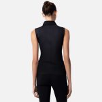 Women's Sleeveless Logo Tape Collar Polo - Image 6