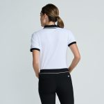 Women's Asymmetrical Snap Collar Polo - Image 18