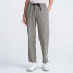 Women's Prince Of Wales Drawstring Trousers - Image 8