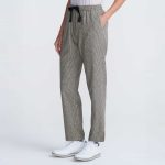 Women's Prince Of Wales Drawstring Trousers - Image 7