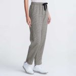 Women's Prince Of Wales Drawstring Trousers - Image 4