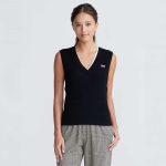 Women's Varsity Deep V-Neck Vest - Image 3