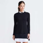 Women's Peekaboo Collar Pullover - Image 3