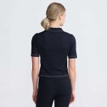 Women's Extended Placket Flair Polo - Image 7