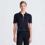 Women's Extended Placket Flair Polo - Image 6