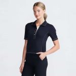Women's Extended Placket Flair Polo - Image 5