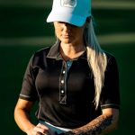 Women's Extended Placket Flair Polo - Image 3