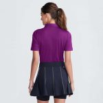 Women's Classic Ribbed Collar Polo - Image 9