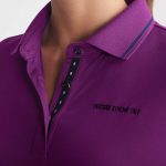 Women's Classic Ribbed Collar Polo - Image 8
