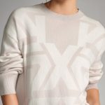 Women's All Over Logo Sweater - Image 6