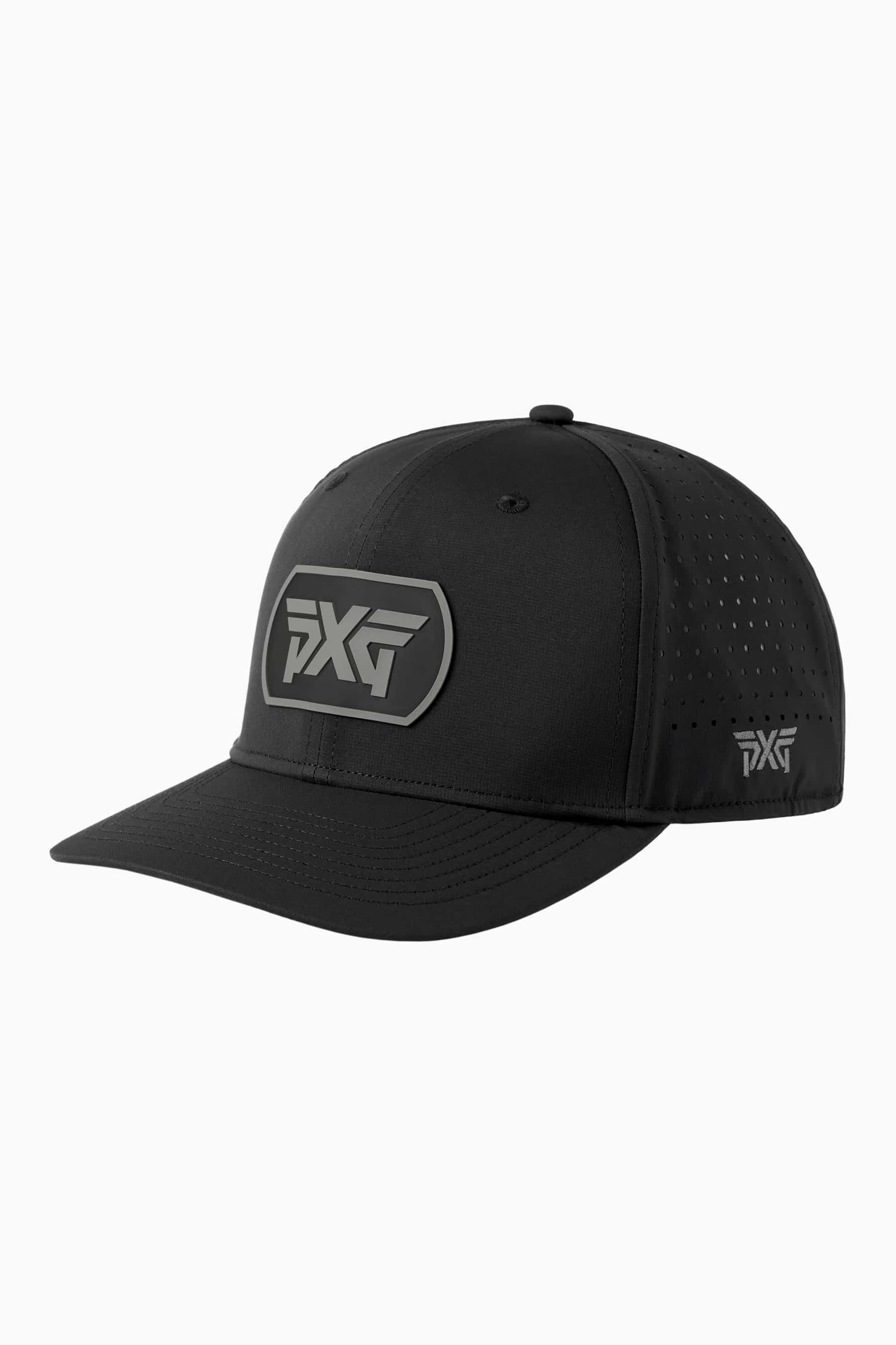Dog-Tag-6-Panel-Low-Crown-Snapback-Cap-Black-Gray-PLP-1-HiRes-50 Dog Tag 6-Panel Snapback Cap - Image 1