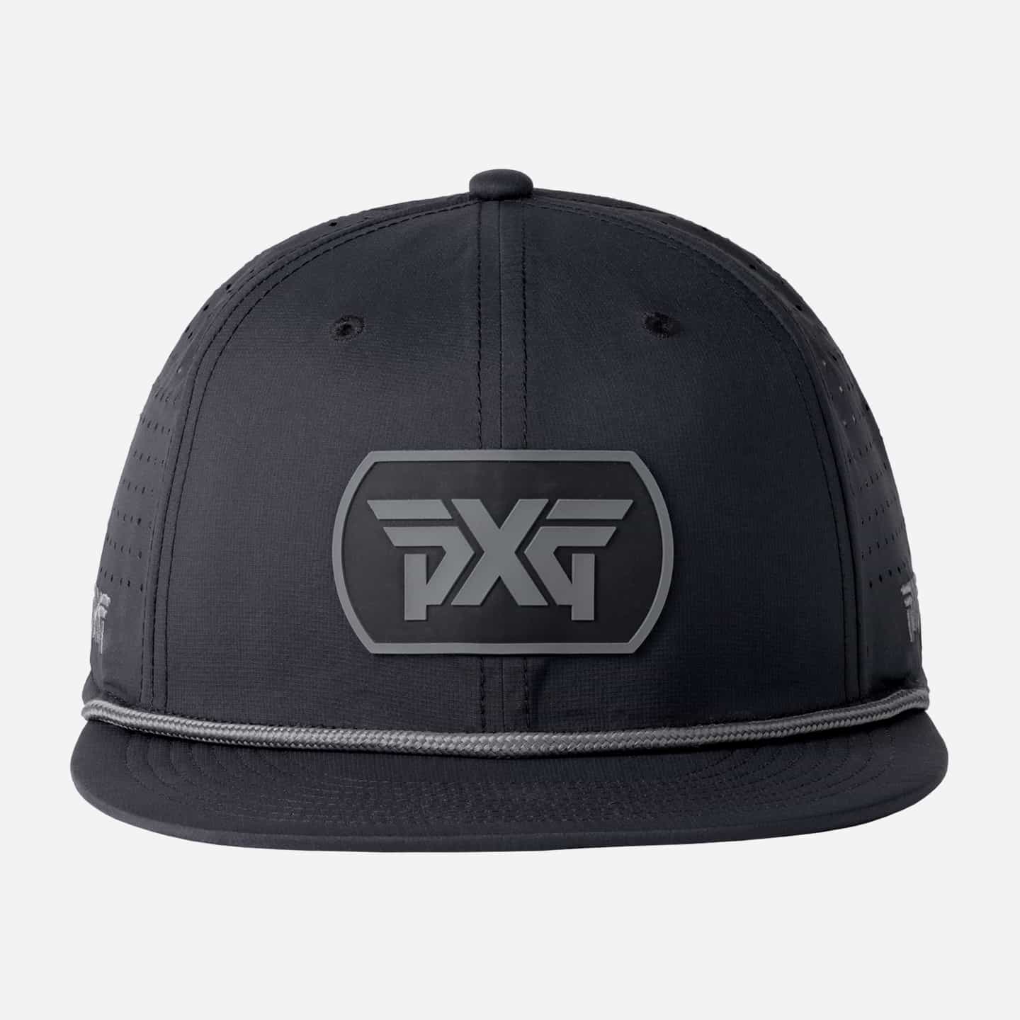 H-23PXG000123-Mens-Dog-Tag-6-Panel-High-Crown-Snapback-Cap-Black-Gray-Logo-Listing-2-50_c645e936-1569-4edd-ae96-7c5641a8bcf8 Dog Tag 6-Panel High Crown Snapback Cap - Image 1