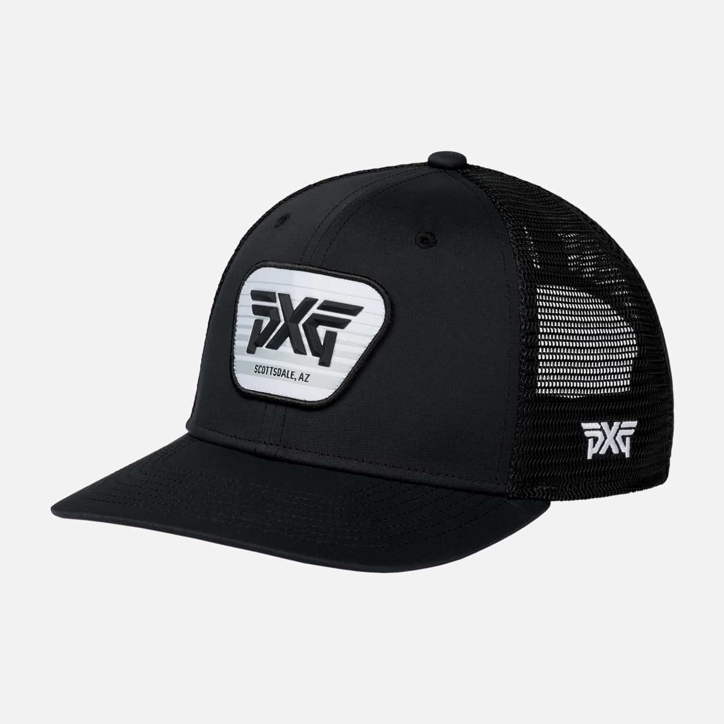 H-23PXG000167-STS-PXG-Scottsdale-Trucker-Snapback-Cap-Black-Listing-1-50 Scottsdale Trucker Snapback Hat - Image 1