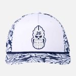 Darkness Tiki Skull 5-Panel Curved Bill Cap - Image 2