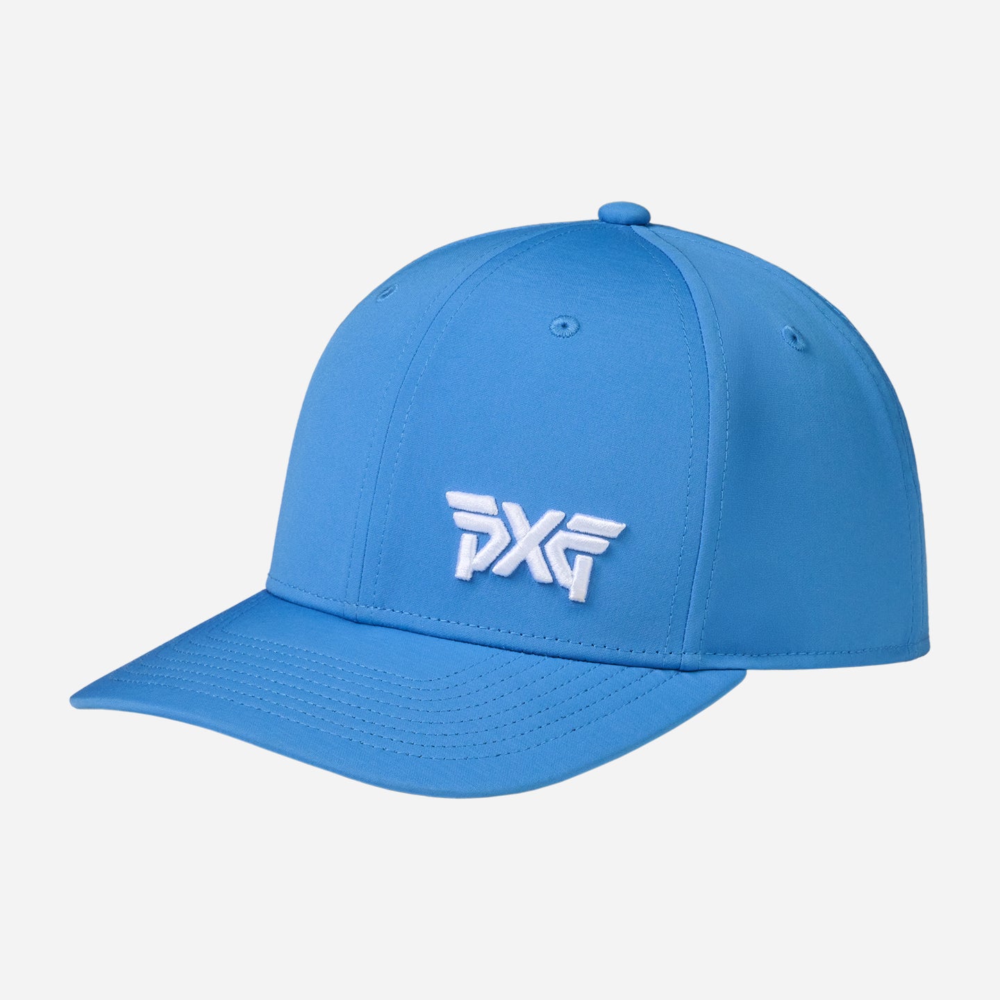 H-25PXG000297-2-OSFM-6-Panel-Curved-Bill-Snapback-Cadet-Blue-Listing-1 6-Panel Curved Bill Snapback Cap - Image 1