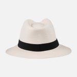 Banded Fedora Straw Hat - Image 10
