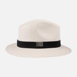 Banded Fedora Straw Hat - Image 9