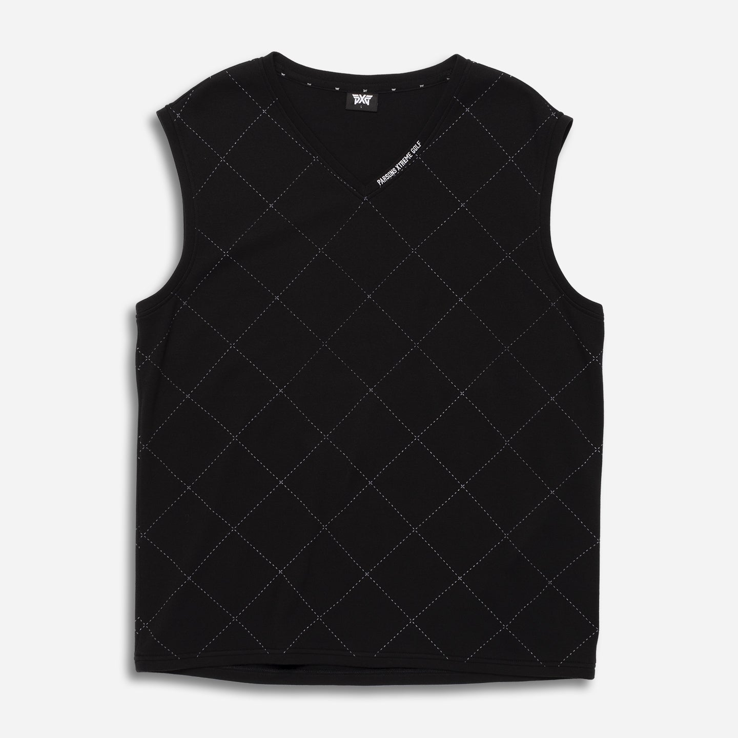 Mens-Argyle-Vest-Lay-Flat-Shopify Men's Argyle Vest - Image 1