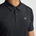 Men's Crisscross Print Polo - Image 9