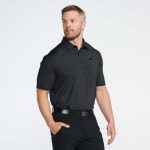 Men's Crisscross Print Polo - Image 17
