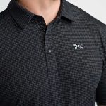 Men's Crisscross Print Polo - Image 16