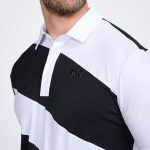 Men's Diagonal Stripe Polo - Image 6
