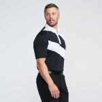 Men's Diagonal Stripe Polo - Image 5